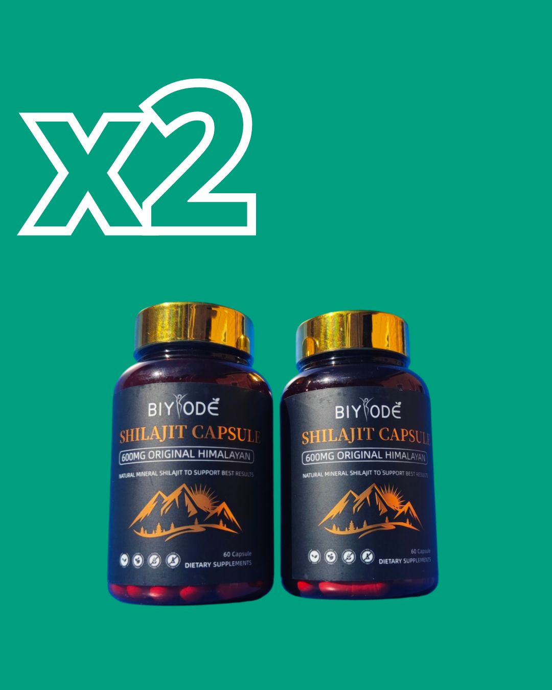 ·PACK x2 SHILAJIT CÁPSULAS·