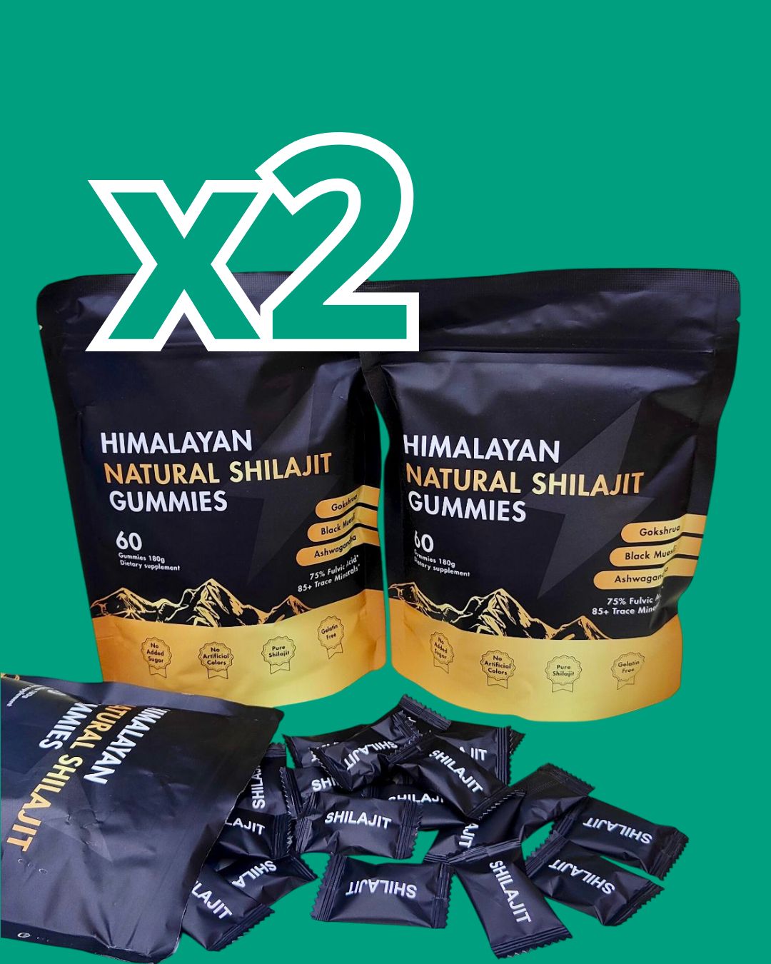 ·PACK x2 GUMMIES SHILAJIT·
