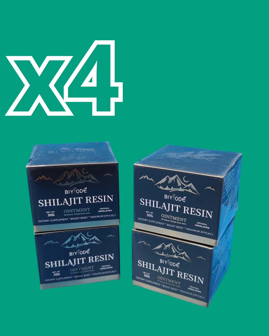 ·PACK x4 SHILAJIT RESINA·